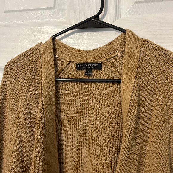 Banana Republic Organic Cotton‎ Open Women's Cardigan, M - Picture 3 of 5